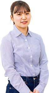 看護学科　2年　清水田菖さん