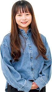 理学療法学科 2年 堀川 紗菜 さん